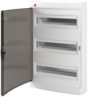 Бокс пластиковый DKC RAM base ЩРН-П-54 (625х408х137мм) без клемм IP41 белый прозрачная дверца картинка 